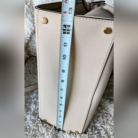 Kate Spade, Satchel/Crossbody Bag, Book Stripe Poly Twill Lining, & Duster Bag - Picture 11 of 16